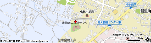 長野県長野市稲里町中氷鉋428周辺の地図