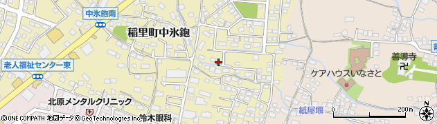 長野県長野市稲里町中氷鉋1149周辺の地図