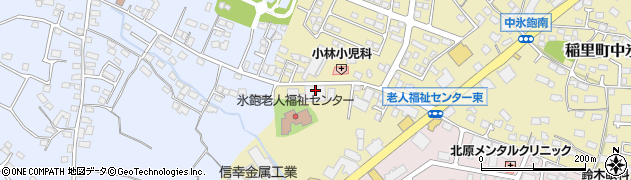 長野県長野市稲里町中氷鉋425周辺の地図