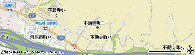 石川県金沢市不動寺町（ハ）周辺の地図
