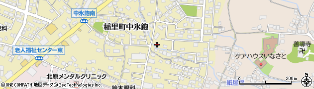 長野県長野市稲里町中氷鉋1001周辺の地図