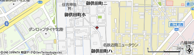 石川県金沢市御供田町ハ21周辺の地図