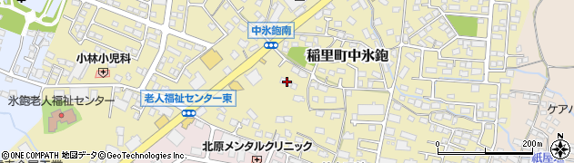長野県長野市稲里町中氷鉋582周辺の地図