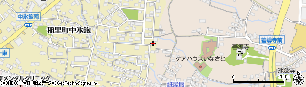 長野県長野市稲里町中氷鉋1011周辺の地図