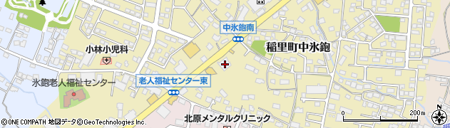 長野県長野市稲里町中氷鉋595周辺の地図