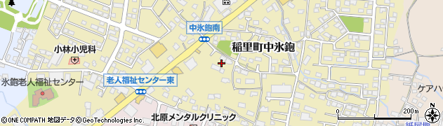 長野県長野市稲里町中氷鉋583周辺の地図