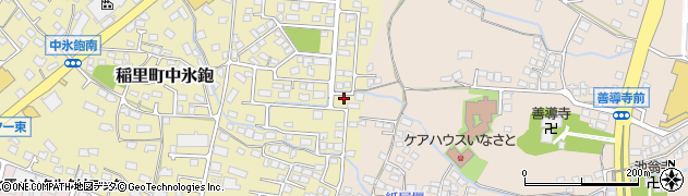 長野県長野市稲里町中氷鉋1010周辺の地図