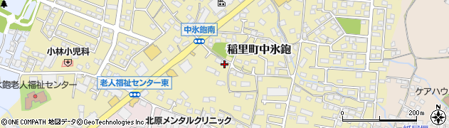 長野県長野市稲里町中氷鉋584周辺の地図