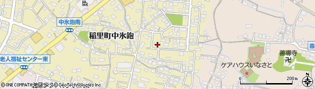 長野県長野市稲里町中氷鉋1047周辺の地図