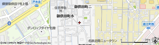 石川県金沢市御供田町ニ65周辺の地図