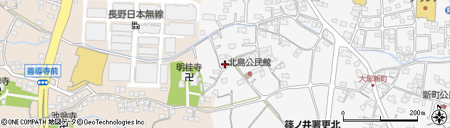 長野県長野市青木島町大塚834周辺の地図