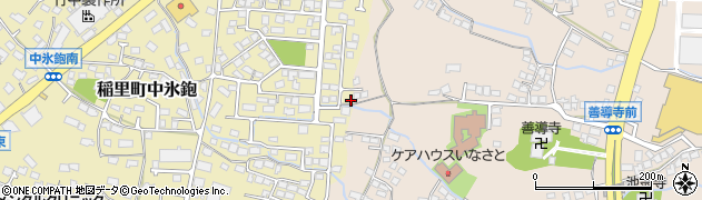 長野県長野市稲里町中氷鉋980周辺の地図