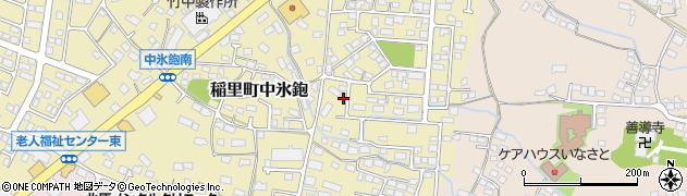 長野県長野市稲里町中氷鉋1148周辺の地図