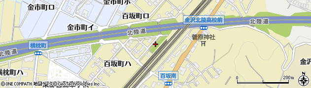 百坂町児童公園周辺の地図