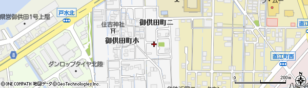 石川県金沢市御供田町ニ73周辺の地図