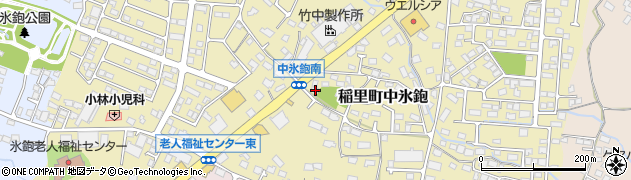 長野県長野市稲里町中氷鉋607周辺の地図