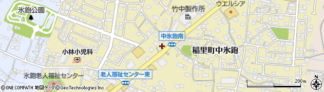 長野県長野市稲里町中氷鉋602周辺の地図