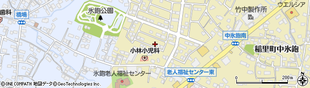 長野県長野市稲里町中氷鉋2203周辺の地図
