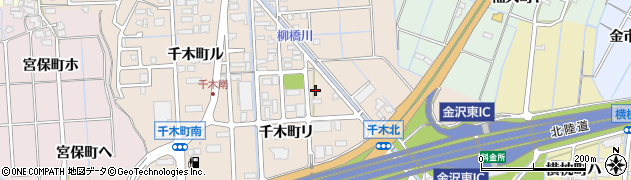 石川県金沢市千木町リ39周辺の地図