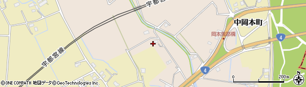 栃木県宇都宮市東岡本町710周辺の地図