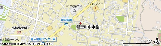 長野県長野市稲里町中氷鉋609周辺の地図