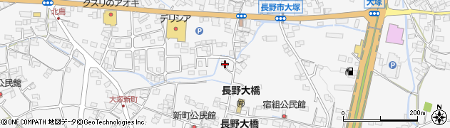 長野県長野市青木島町大塚418周辺の地図