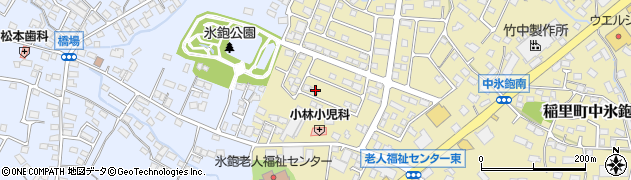 長野県長野市稲里町中氷鉋2207周辺の地図