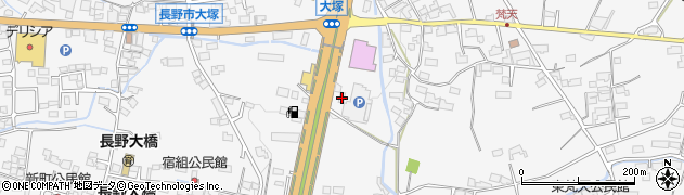 長野県長野市青木島町大塚395周辺の地図