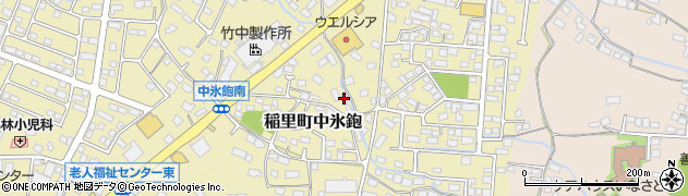 長野県長野市稲里町中氷鉋636周辺の地図