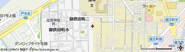 石川県金沢市御供田町ニ6周辺の地図