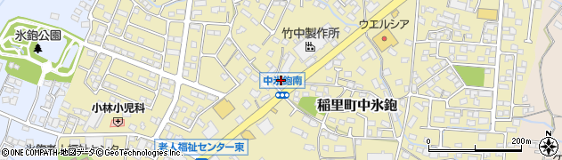 長野県長野市稲里町中氷鉋605周辺の地図