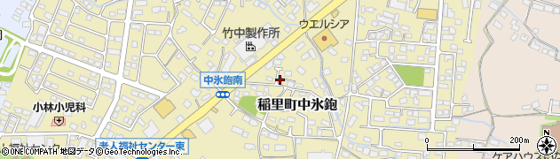 長野県長野市稲里町中氷鉋611周辺の地図