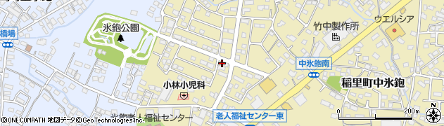 長野県長野市稲里町中氷鉋2209周辺の地図