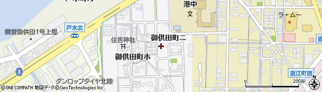 石川県金沢市御供田町ニ82周辺の地図