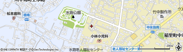長野県長野市稲里町中氷鉋2171周辺の地図