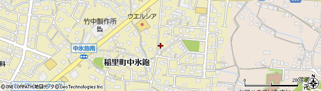 長野県長野市稲里町中氷鉋988周辺の地図