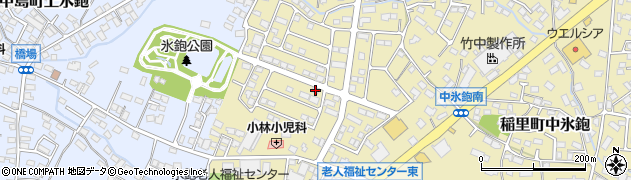 長野県長野市稲里町中氷鉋2182周辺の地図