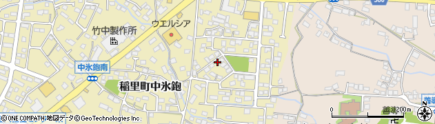 長野県長野市稲里町中氷鉋1075周辺の地図