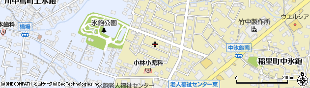 長野県長野市稲里町中氷鉋2186周辺の地図