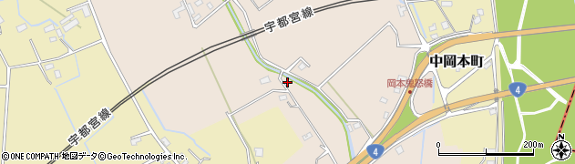 栃木県宇都宮市東岡本町712周辺の地図