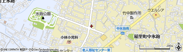 長野県長野市稲里町中氷鉋2072周辺の地図