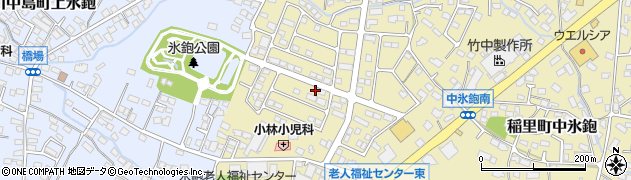 長野県長野市稲里町中氷鉋2181周辺の地図