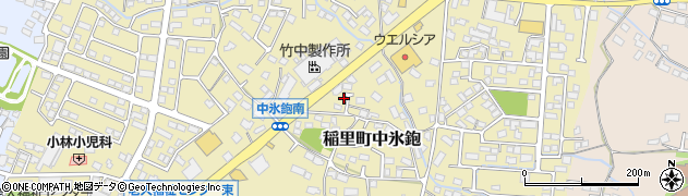 長野県長野市稲里町中氷鉋627周辺の地図