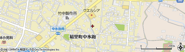 長野県長野市稲里町中氷鉋996周辺の地図