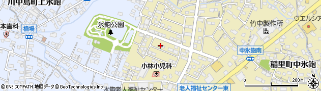 長野県長野市稲里町中氷鉋2187周辺の地図