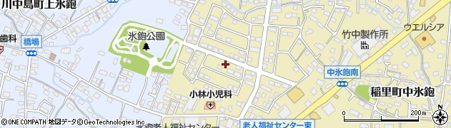 長野県長野市稲里町中氷鉋2179周辺の地図