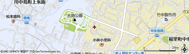 長野県長野市稲里町中氷鉋2172周辺の地図