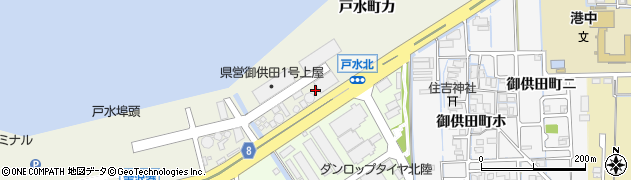 石川県金沢市戸水町（ル）周辺の地図