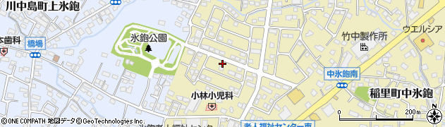 長野県長野市稲里町中氷鉋2178周辺の地図