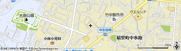 長野県長野市稲里町中氷鉋2048周辺の地図